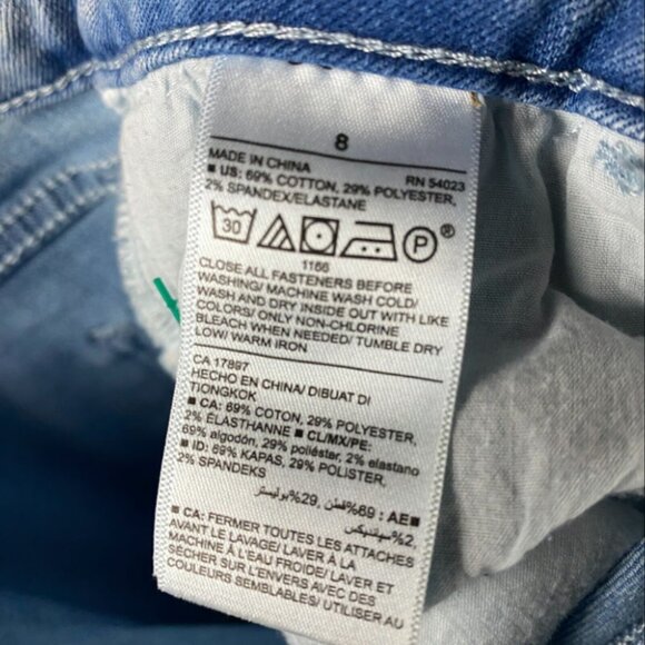 Old Navy Jeans Women's Size 8 Skinny Denim Cotton Blend Adults Mid Rise - Picture 2 of 9